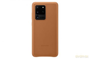 Samsung etui Leather Cover do S20 Ultra brązowe