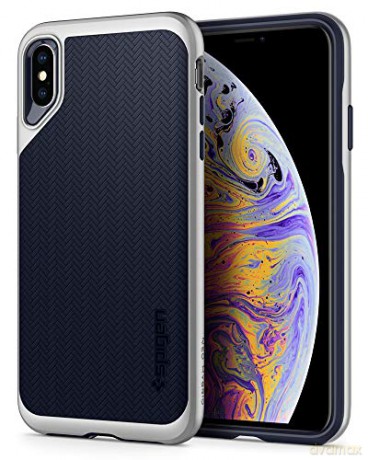 Spigen Neo Hybrid do iPhone XS Max satin silver
