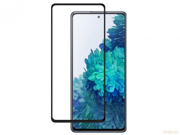 Szkło hartowane Tempered Glass 5D do Samsung S20 Plus czarna ramka