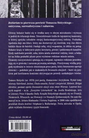 Bestiarium - Tomasz Różycki [KSIĄŻKA]