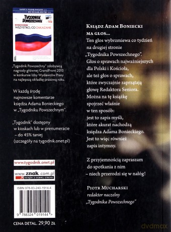 Lepiej palić fajkę niż czarownice - Adam Boniecki [KSIĄŻKA]
