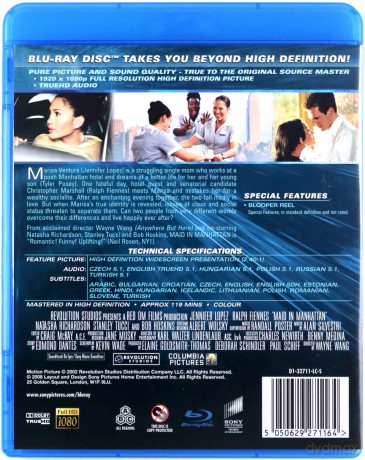 Pokojówka na Manhattanie [Blu-Ray]