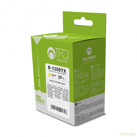Tusz B-1100YX (LC1100Y, LC980Y) TFO 19ml