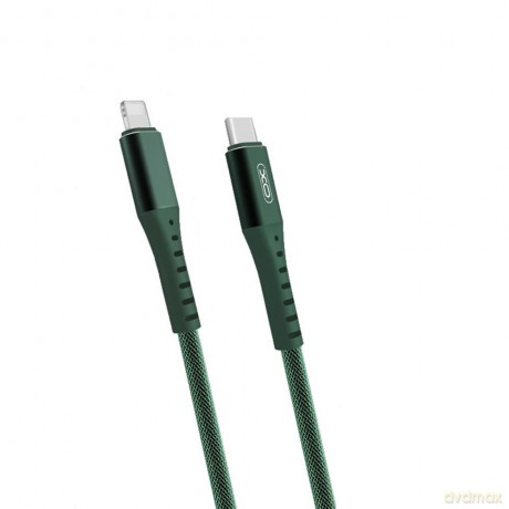 XO Kabel NB123 (USB-C- Lightning) PD 18W (1 m) zielony