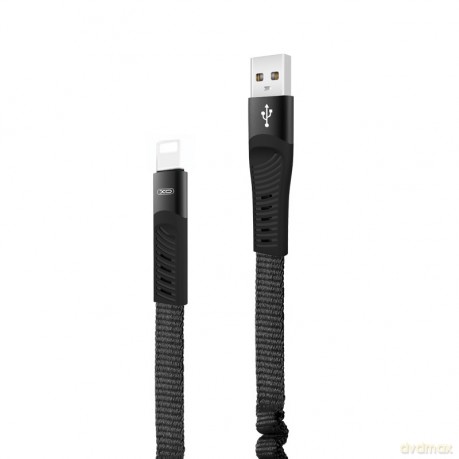 XO Kabel NB127 (USB - Lightning) (1,2 m) 2,1A czarny
