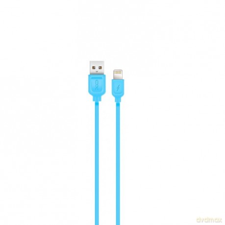 XO Kabel NB36 (USB - Lightning) (1 m) 2,1A niebieski