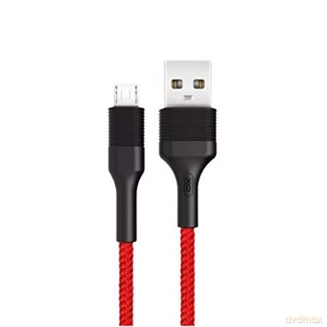 XO Kabel NB51 (USB - microUSB) (1 m) 2,1A czerwony