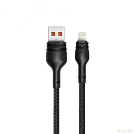 XO Kabel NB55 (USB - Lightning) (1 m) 5A czarny