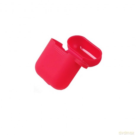 XO Pokrowiec do Apple AirPods plus smycz czerwony Silicon