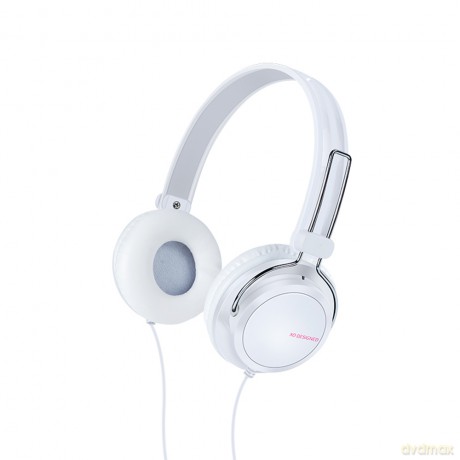 XO Słuchawki przewodowe S32 jack 3,5mm białe nauszne
