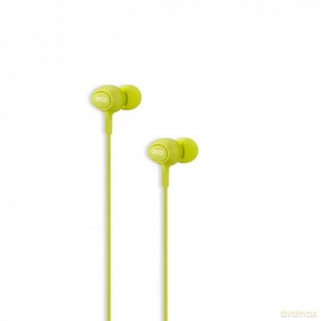 XO Słuchawki przewodowe S6 jack 3,5mm zielona