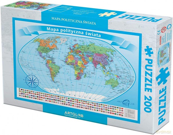 ARTGLOB Świat polityczny 200 el. [PUZZLE]