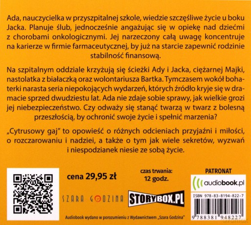 Cytrusowy gaj - Katarzyna Kielecka [AUDIOBOOK]