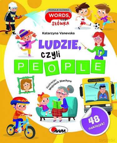 Ludzie czyli people. Poznaje główka words, czyli słówka - Katarzyna Vanevska [KSIĄŻKA]