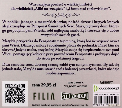Pensjonat Samotnych Serc - Zofia Ossowska [AUDIOBOOK]
