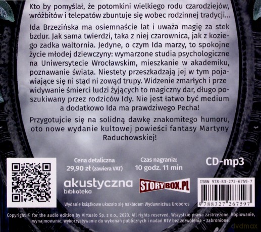 Szamanka od umarlaków - Martyna Raduchowska [AUDIOBOOK]