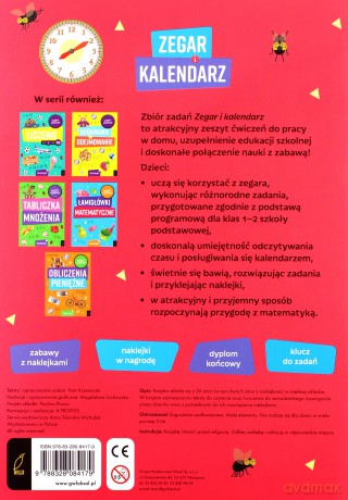 Szkoła na szóstkę Zegar i kalendarz [KSIĄŻKA]