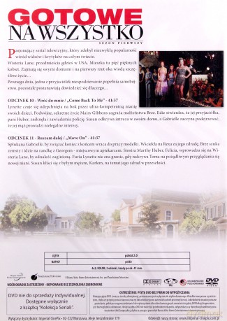 Gotowe na wszystko Sezon 1 Płyta 5 [DVD]