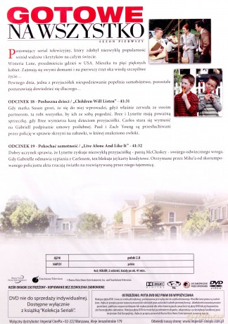 Gotowe na wszystko Sezon 1 Płyta 9 [DVD]