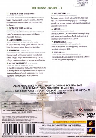 M*A*S*H Sezon 4 Dysk 1 [DVD]