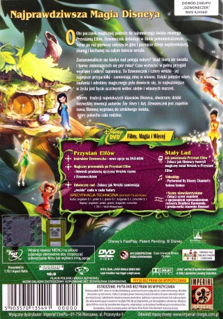 Dzwoneczek (Disney) [DVD]