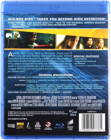 Resident Evil - Degeneracja [Blu-Ray]