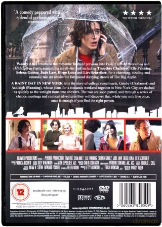 A Rainy Day In New York (W deszczowy dzień w Nowym Jorku) [DVD]