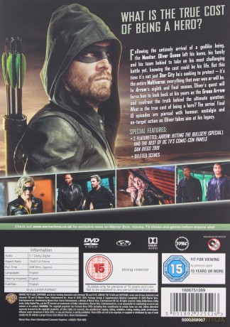 Arrow: Season 8 [3DVD]