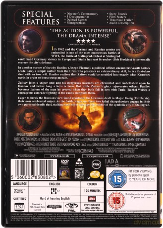 Enemy At The Gates (Wróg u bram) [DVD]