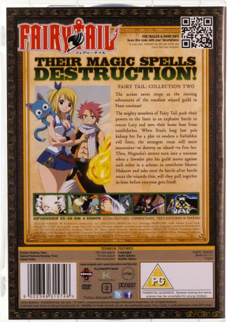 Fairy Tail: Collection 2 (Episodes 25-48) [4DVD]