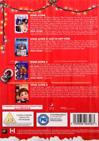 Home Alone Collection (1-4) (Kevin sam w domu 1-4) [DVD]