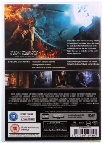 I, Frankenstein (Ja, Frankenstein) [DVD]