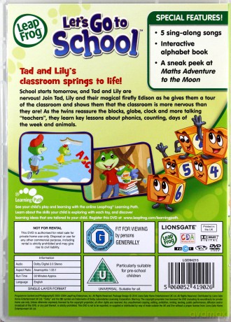 Leap Frog: Let's Go to School [DVD]