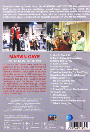 Marvin Gaye: Live In Montreux 1980 [DVD]