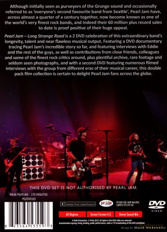 Pearl Jam: Long Strange Road [2DVD]