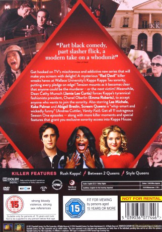 Scream Queens: Season 1 (Królowe krzyku: Sezon 1) [DVD]