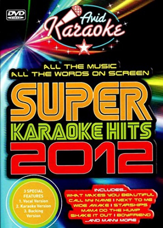 Super Karaoke Hits 2012 [DVD]
