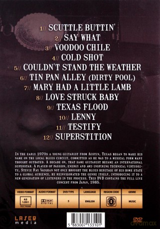 Stevie Ray Vaughan: Superstition - Live [DVD]