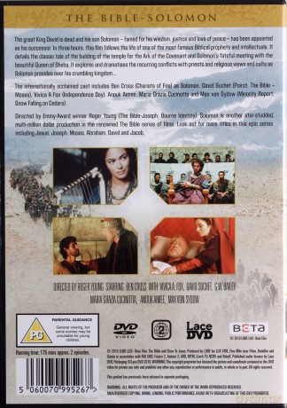 The Bible: Solomon [DVD]