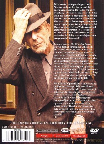 Leonard Cohen: The Complete Review [2DVD]