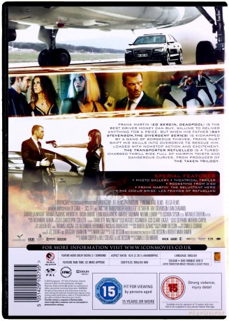 The Transporter Refuelled (Transporter: Nowa moc) [DVD]