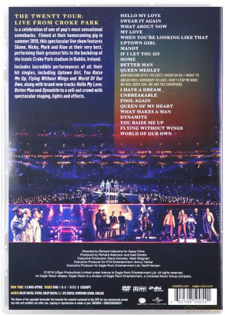 Westlife: The Twenty Tour Live From Croke Park [DVD]