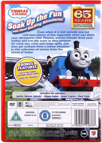 Thomas the Tank Engine and Friends: Splish, Splash, Splosh (Tomek i przyjaciele) [DVD]