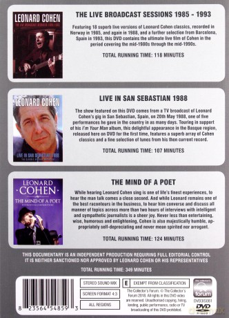 Leonard Cohen: Three Card Trick [3DVD]