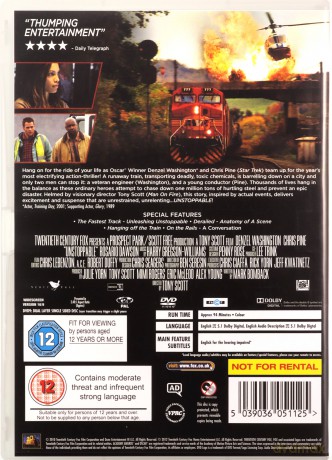 Unstoppable (Niepowstrzymany) [DVD]