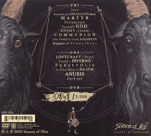 Septic Flesh: Infernus Sinfonica MMXIX [DVD]+[2CD]