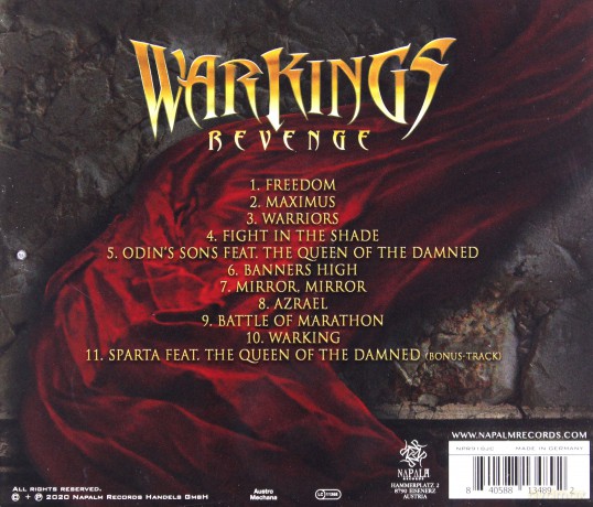 Warkings: Revenge [CD]