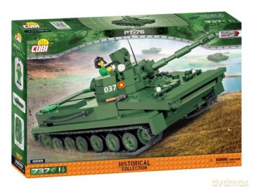 COBI Historical Collection Vietnam War Wojna w Wietnamie Czołg pływający PT-76 (2235) [KLOCKI]