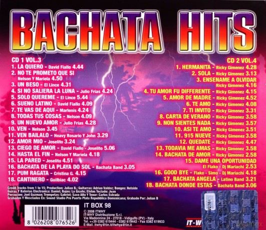 Bachata Hits [2CD]