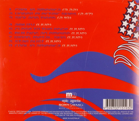 Elephant Mojo: Cool in America EP [CD]